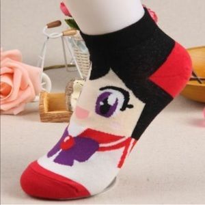 SAILOR MOON Sailor Mars Socks 🌙